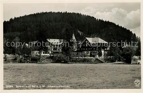 AK / Ansichtskarte Titisee Schwarzwald Hotel Titisee