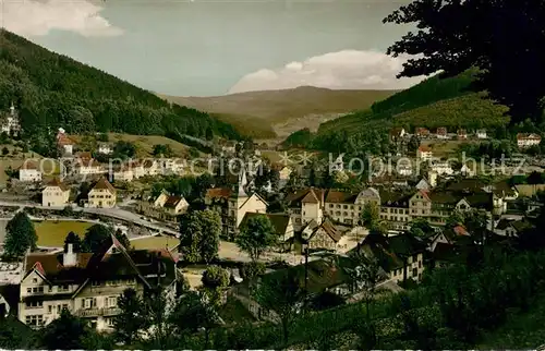 AK / Ansichtskarte Herrenalb_Schwarzwald Blick vom Marienweg in das Gaistal 