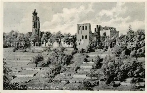 AK / Ansichtskarte Bad_Duerkheim Kloster Ruine Limburg Bad_Duerkheim