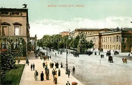 AK / Ansichtskarte Berlin Unter den Linden Berlin
