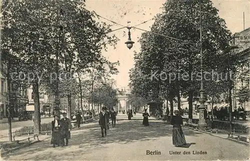AK / Ansichtskarte Berlin Unter den Linden Berlin