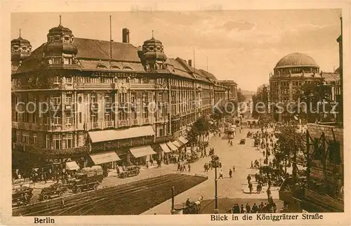 AK / Ansichtskarte Berlin Koeniggraetzer Strasse Berlin