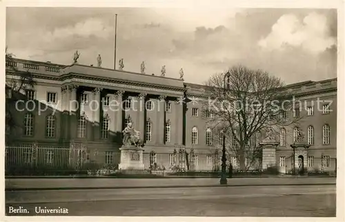 AK / Ansichtskarte Berlin Universitaet Berlin