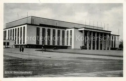 AK / Ansichtskarte Berlin Deutschlandhalle Berlin