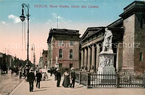 AK / Ansichtskarte Berlin Neue Wache Unter den Linden Berlin