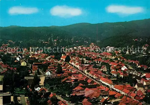 AK / Ansichtskarte Bad_Sachsa_Harz Kurort Fliegeraufnahme Bad_Sachsa_Harz