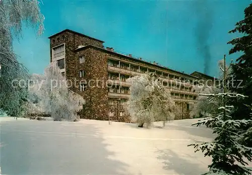 AK / Ansichtskarte Galyatetoe Szot uedueloeszallo Erholungsheim im Winter Galyatetoe