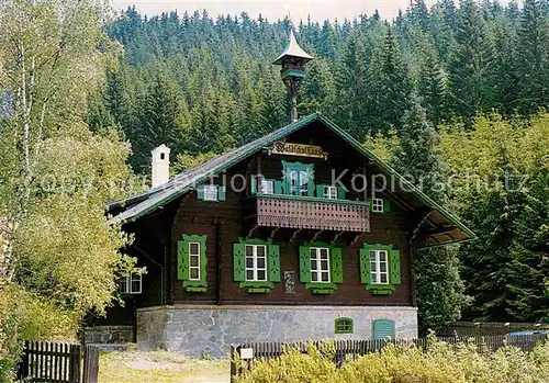 AK / Ansichtskarte Krieglach_Steiermark Peter Rosegger s Waldschule eroeffnet 1902 Wandermuseum seit 1982 Krieglach_Steiermark