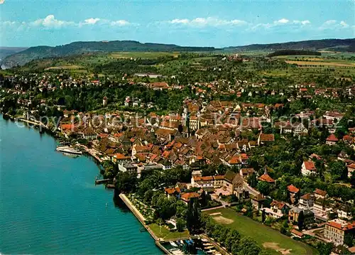 AK / Ansichtskarte ueberlingen_Bodensee Fliegeraufnahme ueberlingen Bodensee