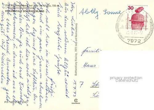 AK / Ansichtskarte Neutrauchburg Kuranstalt Schwabenland Hallenbad Restaurant Cafe Neutrauchburg