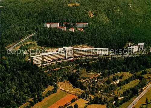 AK / Ansichtskarte Schwabthal Sanatorium Lautergrund Fliegeraufnahme Schwabthal