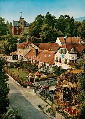 AK / Ansichtskarte Koenigstein_Taunus Cafe Restaurant Rettershof Zum Froehlichen Landmann Koenigstein_Taunus