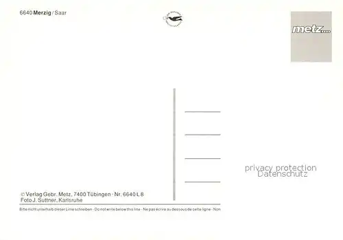 AK / Ansichtskarte Merzig Katholische Pfarrkirche Sankt Peter Alte Abtei Saarschleife Park Merzig