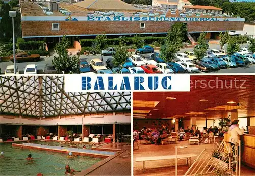 AK / Ansichtskarte Balaruc les Bains Etablissement thermal Piscine et le hall Balaruc les Bains