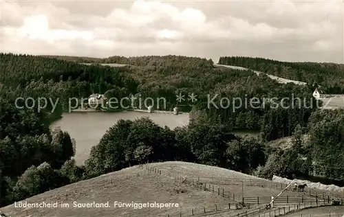 AK / Ansichtskarte Luedenscheid Fuerwiggetalsperre Luedenscheid