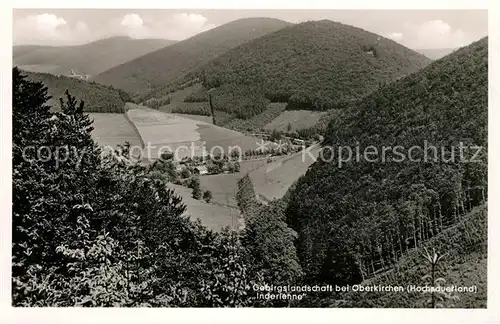 AK / Ansichtskarte Oberkirchen_Sauerland Inderlenne Oberkirchen_Sauerland