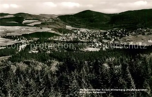 AK / Ansichtskarte Winterberg_Hochsauerland Blick vom Astenturm Winterberg_Hochsauerland
