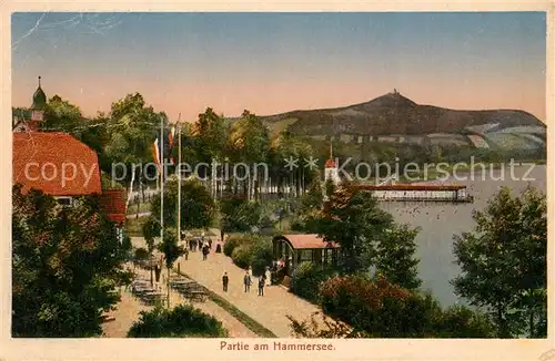 AK / Ansichtskarte Hammersee_Boehmen Panorama Hammersee Boehmen