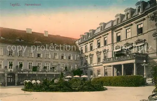 AK / Ansichtskarte Teplitz Schoenau_Sudetenland_Bad Herrenhausen Teplitz Schoenau_Sudetenland
