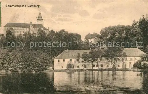 AK / Ansichtskarte Laemberg Schloss Brauhaus Restaurant Laemberg