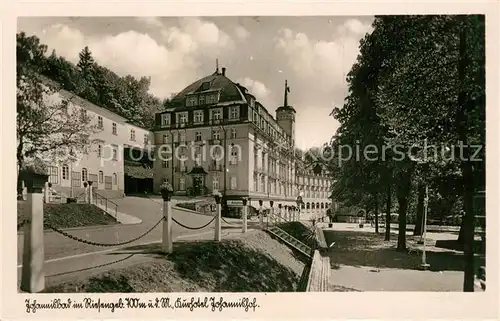 AK / Ansichtskarte Johannisbad_Boehmen Kurhotel Johannishof Johannisbad_Boehmen