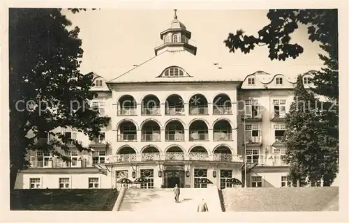 AK / Ansichtskarte Priessnitz_Naumburg Sanatorium Graefenberg Priessnitz Naumburg