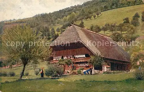 AK / Ansichtskarte St_Blasien Bauernhaus St_Blasien