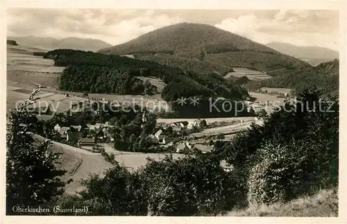 AK / Ansichtskarte Oberkirchen_Sauerland Panorama Oberkirchen_Sauerland