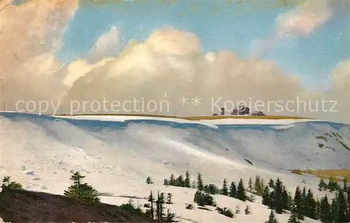 AK / Ansichtskarte Feldberg_Schwarzwald Gipfelpanorama Feldberg Schwarzwald