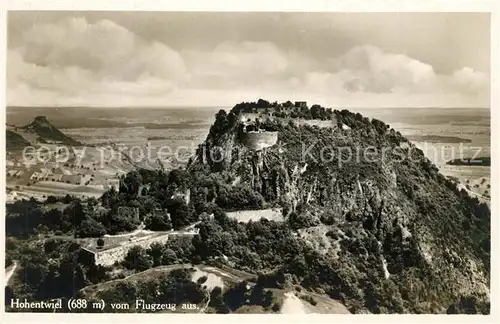 AK / Ansichtskarte Hohentwiel Fliegeraufnahme Hohentwiel