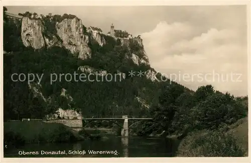 AK / Ansichtskarte Donautal Schloss Werenwag Donautal