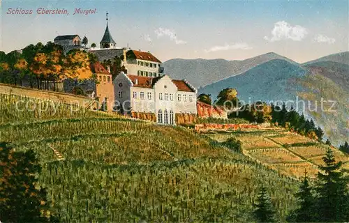 AK / Ansichtskarte Murgtal_Baden Schloss Eberstein Murgtal_Baden