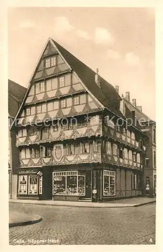 AK / Ansichtskarte Celle_Niedersachsen Hoeppner Haus Celle_Niedersachsen