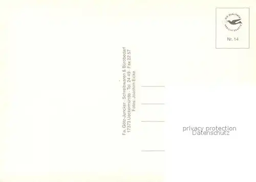 AK / Ansichtskarte Grambin Moenkebude Fliegeraufnahme am Oderhaff Grambin