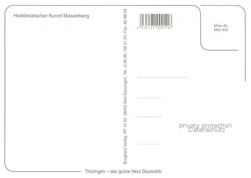 AK / Ansichtskarte Masserberg  Masserberg