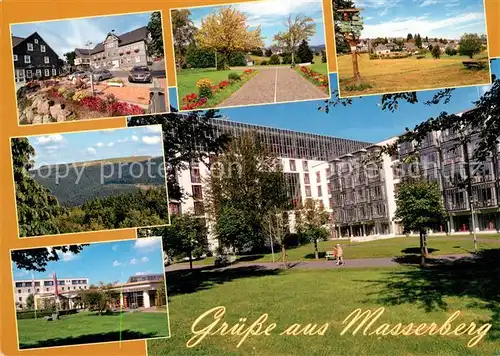 AK / Ansichtskarte Masserberg Hotel Rennsteig Prof. Volhard Klinik Masserberg