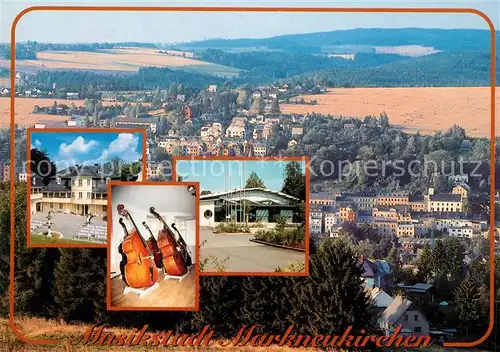 AK / Ansichtskarte Markneukirchen Musikinstrumentenmuseum Musikhalle Markneukirchen Markneukirchen