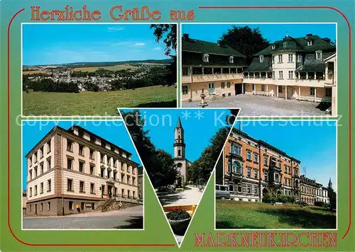 AK / Ansichtskarte Markneukirchen Musikinstrumentenmuseum Lutherplatz Markneukirchen