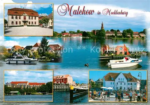 AK / Ansichtskarte Malchow Plauer See Malchower See Fleesensee Malchow
