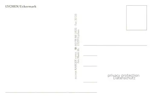 AK / Ansichtskarte Lychen Fliegeraufnahme Stadt auf einer Halbinsel Lychen