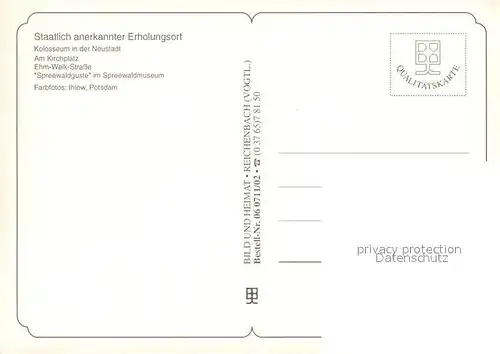 AK / Ansichtskarte Luebbenau_Spreewald Kirchplatz Ehm Welk Strasse Spreewaldmuseum Luebbenau Spreewald