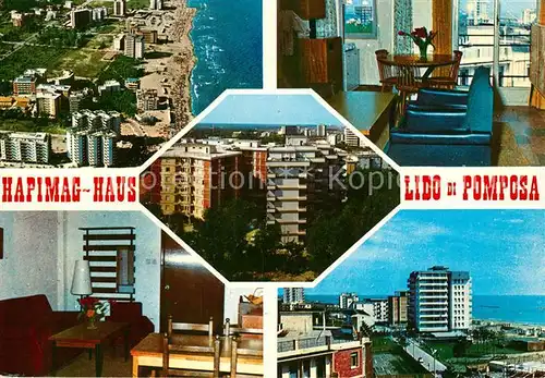 AK / Ansichtskarte Lido_di_Pomposa Hapimag Haus Hotels Strand Fliegeraufnahme Lido_di_Pomposa