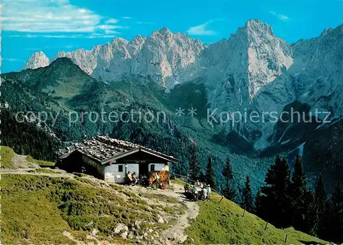 AK / Ansichtskarte St_Johann_Tirol Hinterkaiserfeldenalm Wilder Kaiser Kaisergebirge St_Johann_Tirol