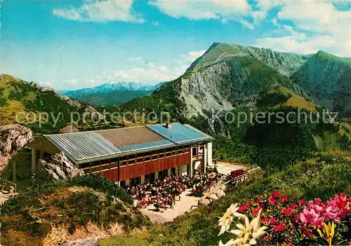 AK / Ansichtskarte Koenigssee Aussichtsterrasse Bergstation Jennerbahn Koenigssee