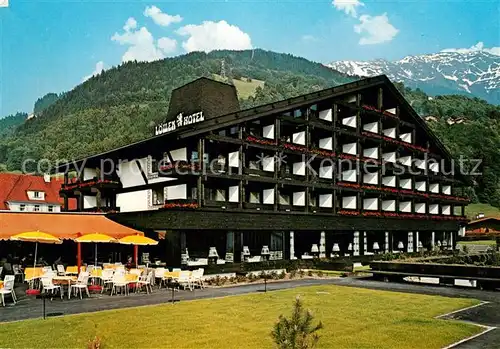 AK / Ansichtskarte Schruns_Vorarlberg Loewen Hotel Alpenblick Schruns Vorarlberg