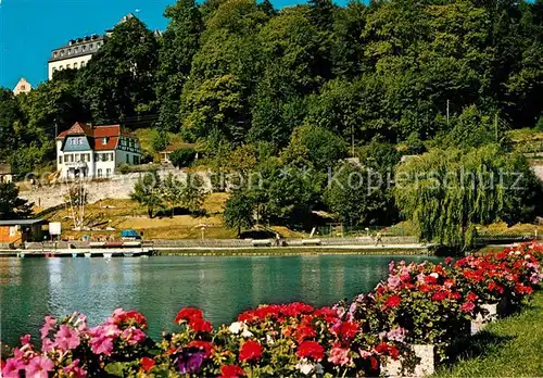 AK / Ansichtskarte Blankenheim_Ahr Kahnweiher Burg Blankenheim_Ahr