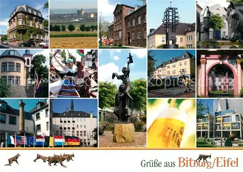 AK / Ansichtskarte Bitburg Stadtansichten Denkm?ler Bitburg