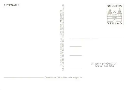 AK / Ansichtskarte Altenahr Stadtansichten Fachwerkh?user Burg Altenahr