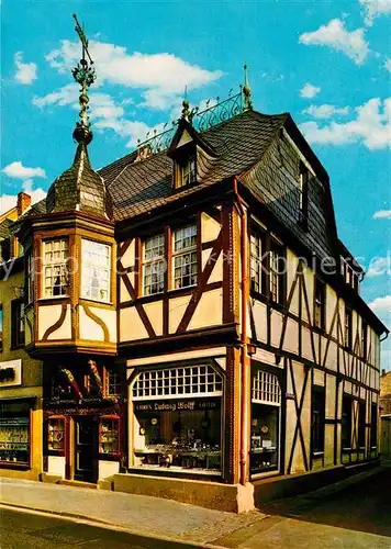 AK / Ansichtskarte Ahrweiler_Ahr Altes Fachwerkhaus Ahrweiler_Ahr