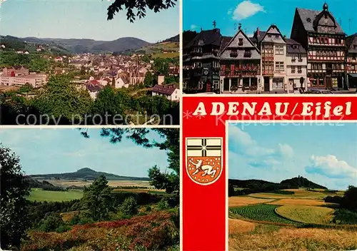AK / Ansichtskarte Adenau Panoramen Stadtansicht Adenau